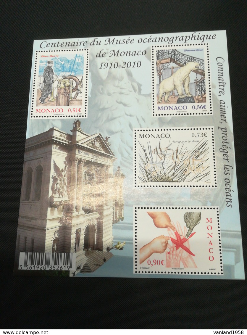 Bloc Feuillet Monaco 2010 Neuf - Unused Stamps