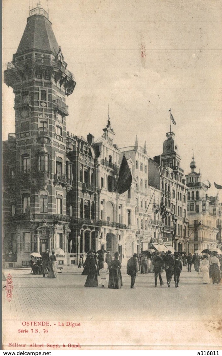 OSTENDE LA DIGUE - Oostende