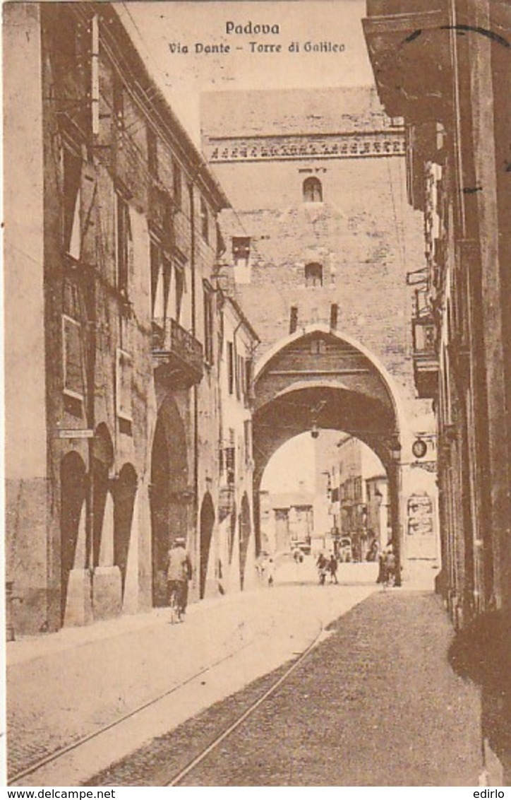 *** VENETO  *** --PADOVA  Via Dante -- Torre  écrite TTB - Padova