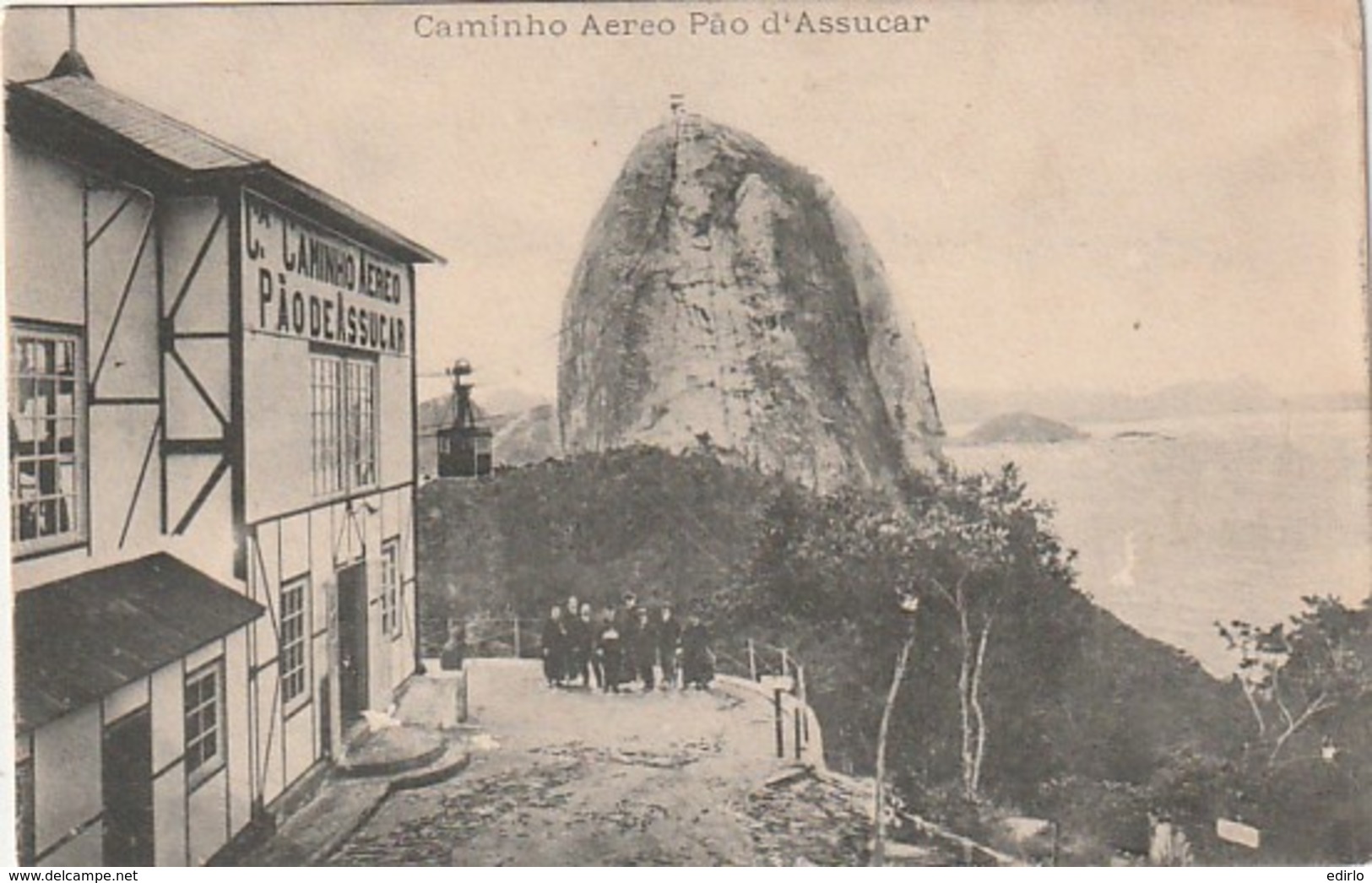 *** Bresil  ***   RIO DE JANEIRO  Caminho Aero Pao D'assucar - écrite TTB - Rio De Janeiro