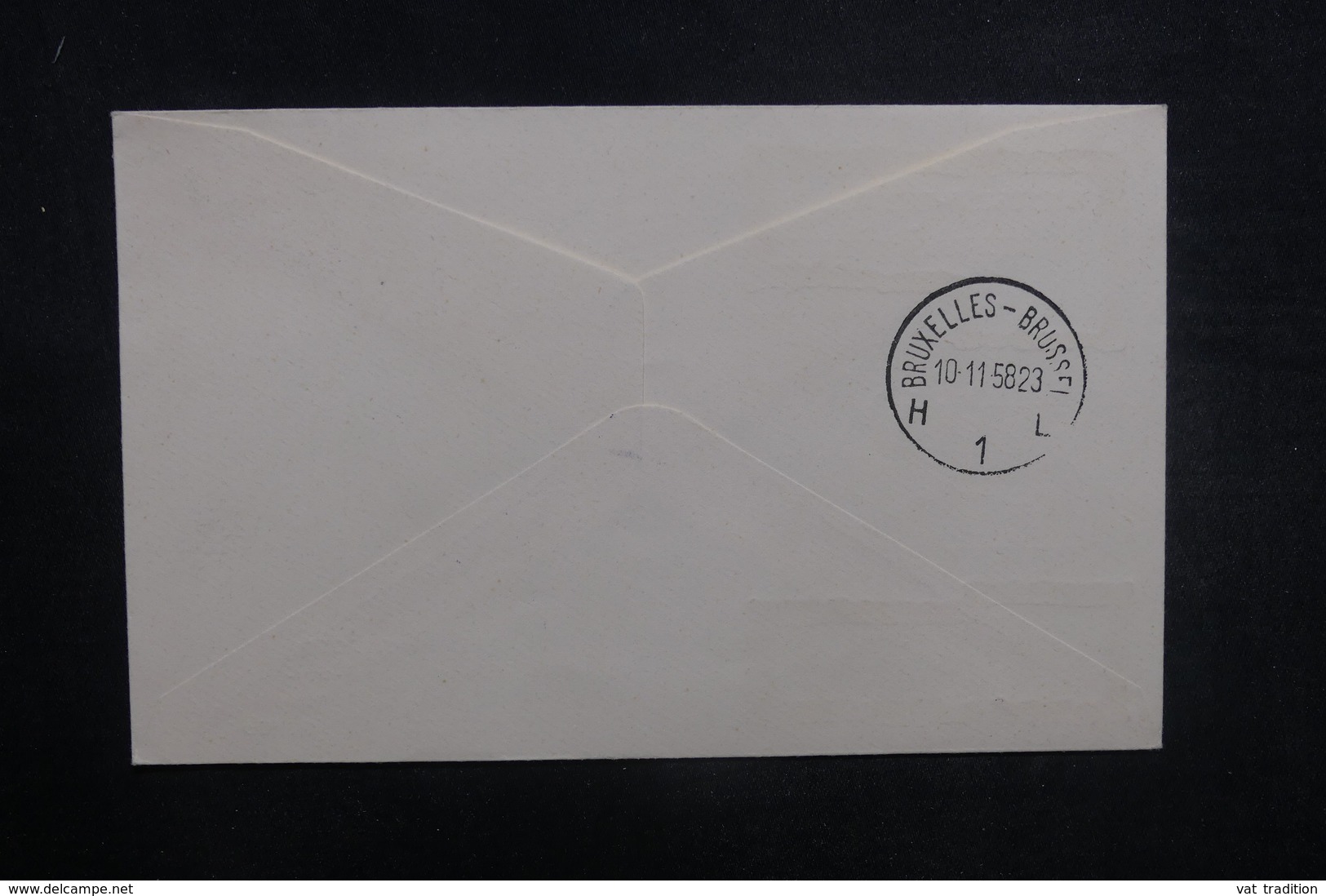 TURQUIE - Enveloppe 1er Vol Ankara / Bruxelles En 1958 - L 37840 - Brieven En Documenten