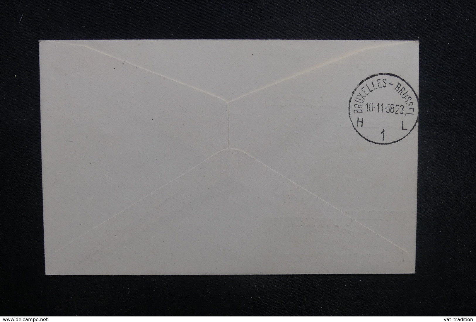TURQUIE - Enveloppe 1er Vol Ankara / Bruxelles En 1958 - L 37841 - Covers & Documents