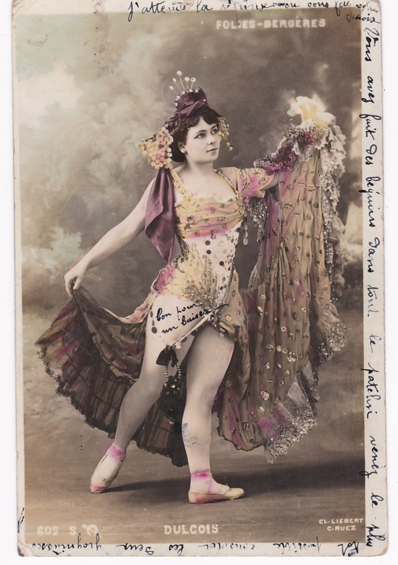 DULCOIS -  Folies-Bergere - Artistes