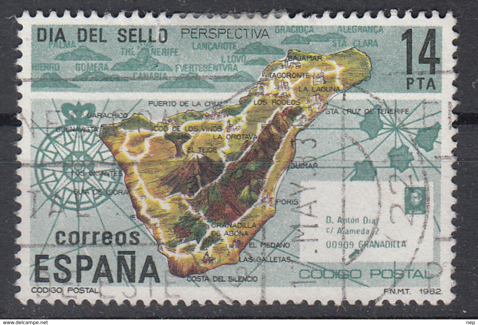 SPANJE - Michel - 1982 - Nr 2554 - Gest/Obl/Us - Oblitérés