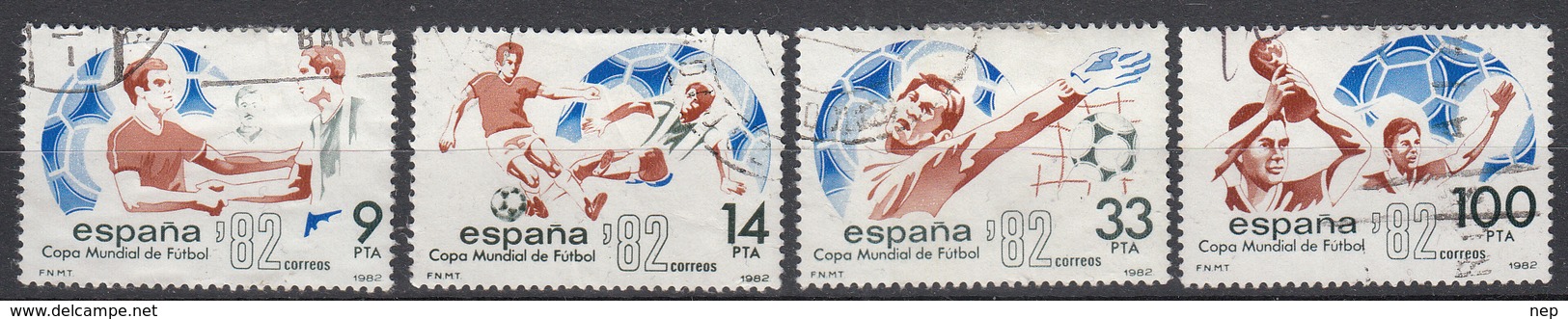 SPANJE - Michel - 1982 - Nr 2548/51 - Gest/Obl/Us - Oblitérés