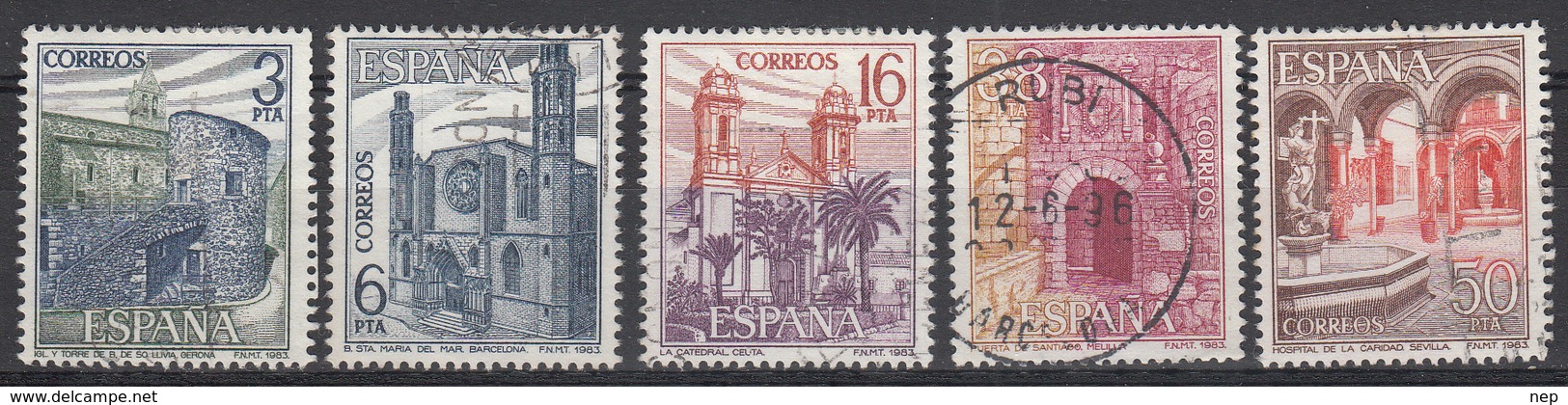 SPANJE - Michel - 1983 - Nr 2610/14 - Gest/Obl/Us - Oblitérés