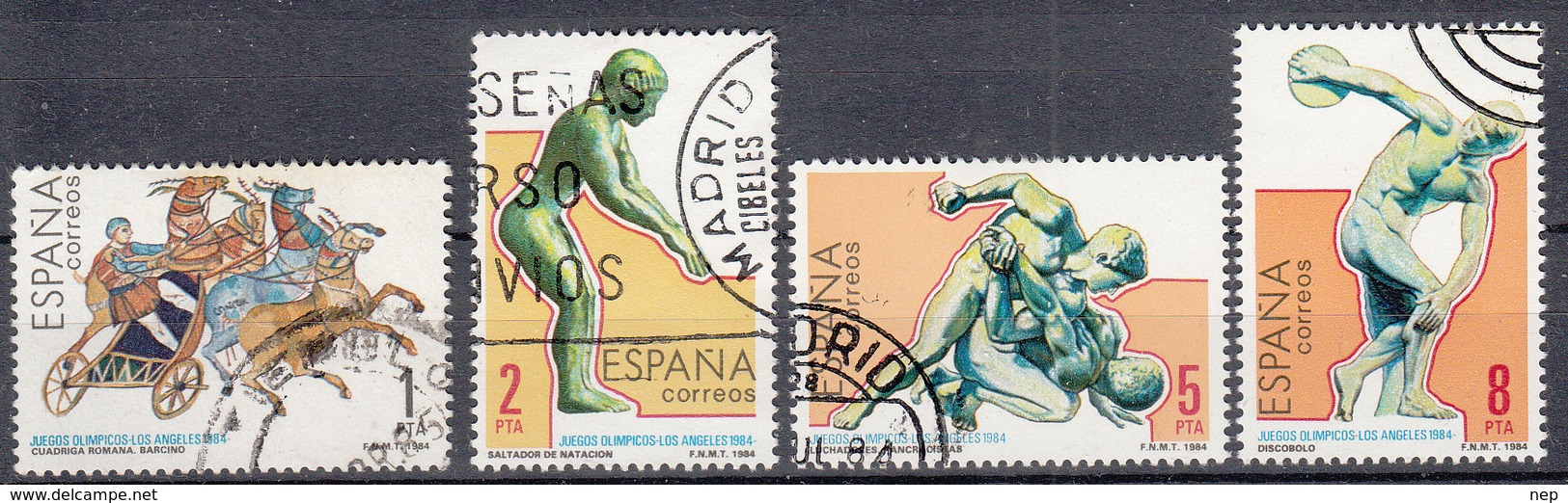 SPANJE - Michel - 1984 - Nr 2648/51  - Gest/Obl/Us - Oblitérés