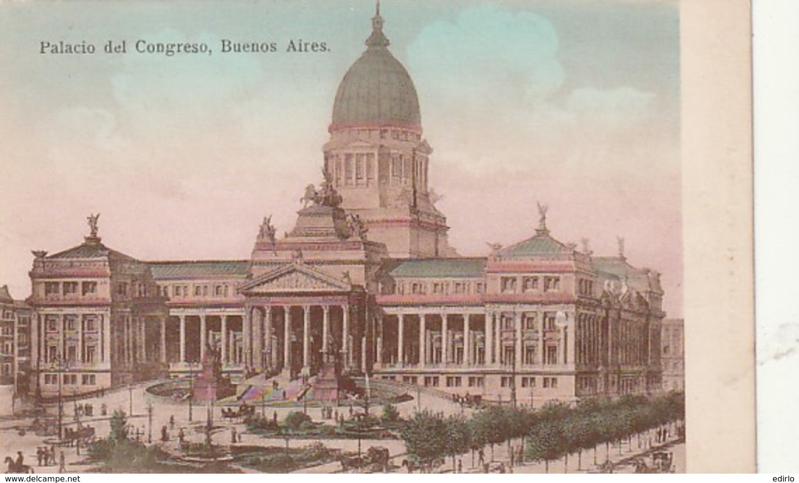 ***  Palacio Del Congreso Buenos Aires - Unused -TTB - Argentina