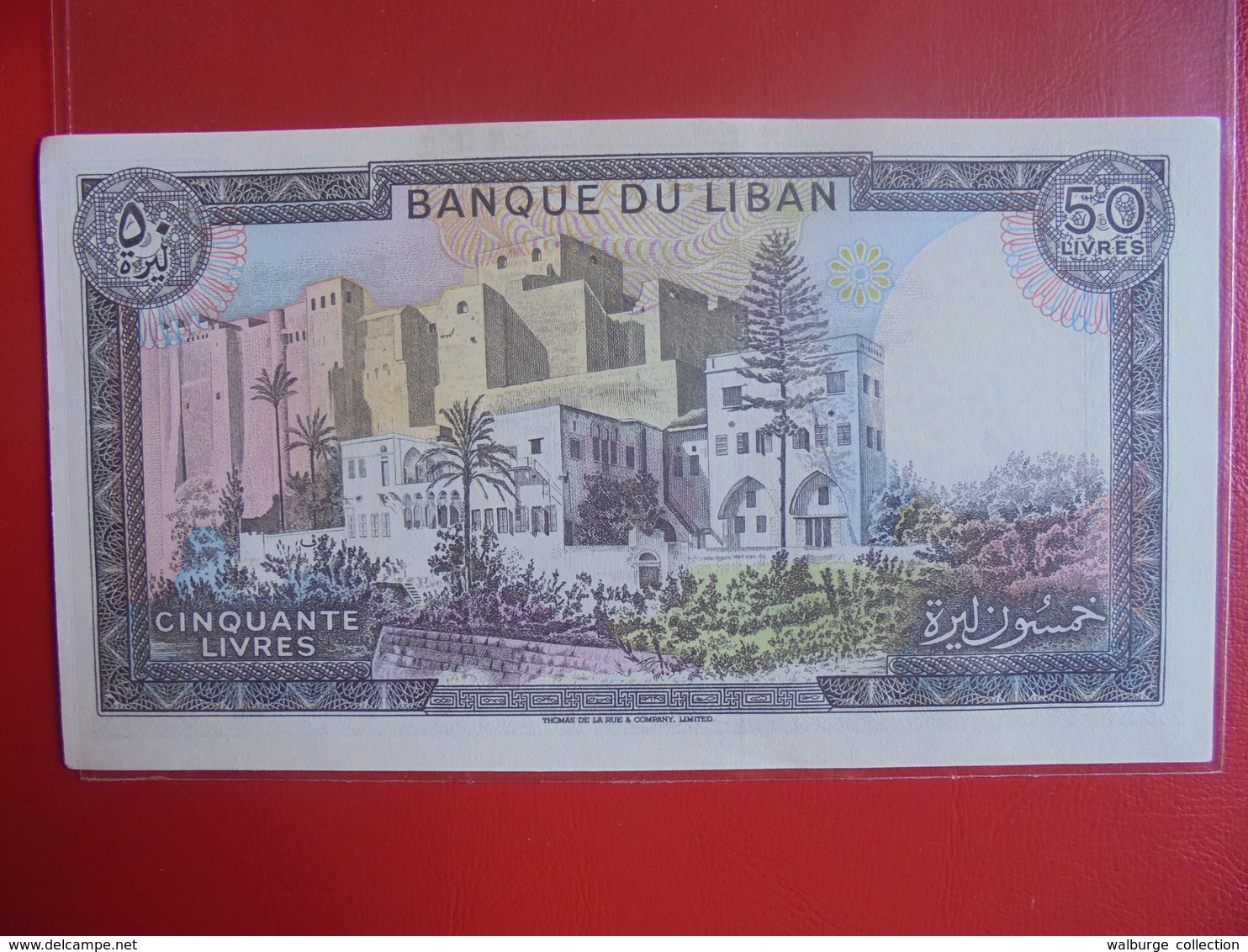 LIBAN 50 LIVRES 1983-88 PEU CIRCULER/NEUF - Liban