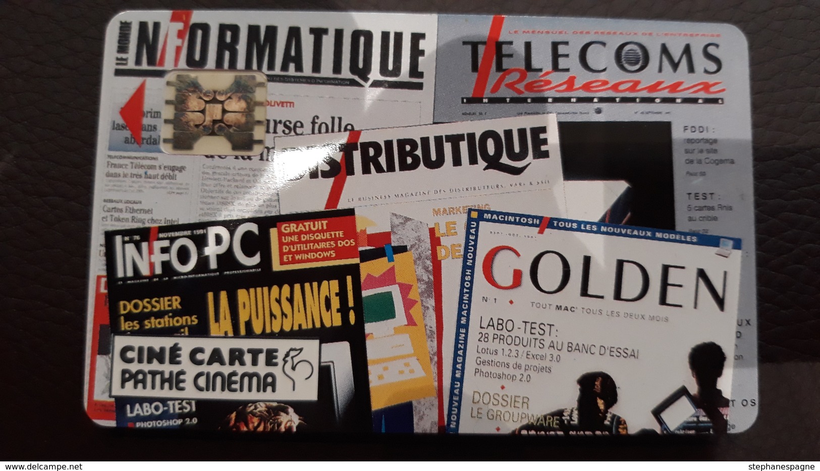 CINECARTE PATHE N° 74 ...IDG COMMUNICATION...800 EX  LUXE- NEUVE? - Movie Cards