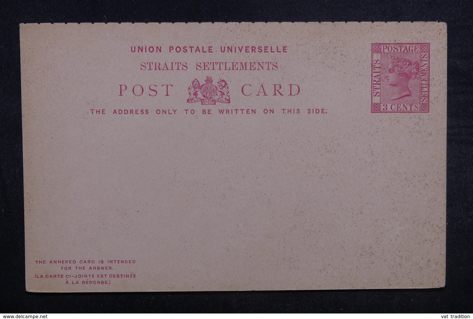 STRAITS SETTLEMENTS - Entier Postal Non Circulé - L 37914 - Straits Settlements