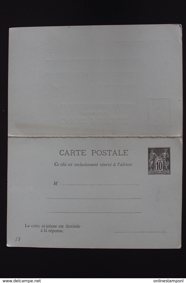 France Carte Lettre  P5 Not Used - Kartenbriefe