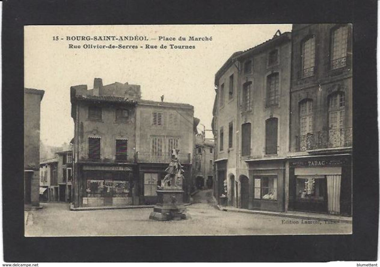 CPA Ardèche 07 Bourg Saint Andéol Commerce Shop Non Circulé - Bourg-Saint-Andéol