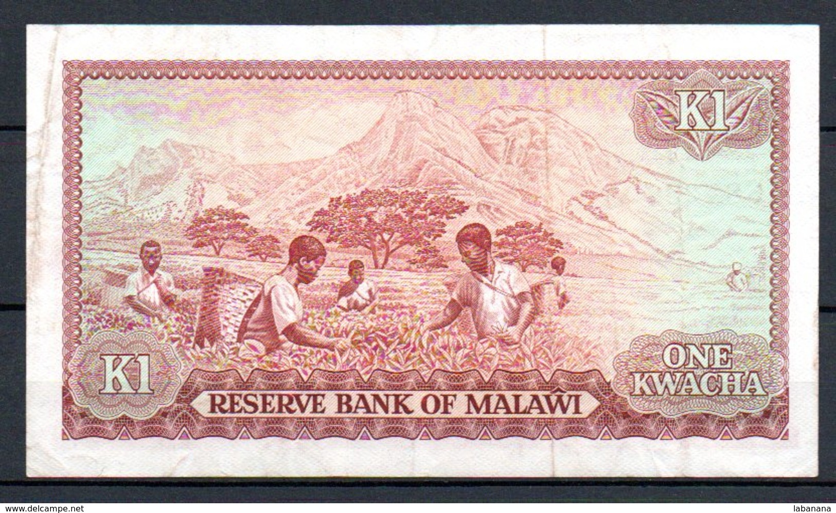 329-Malawi Billet De 1 Kwacha 1984 B18 - Malawi