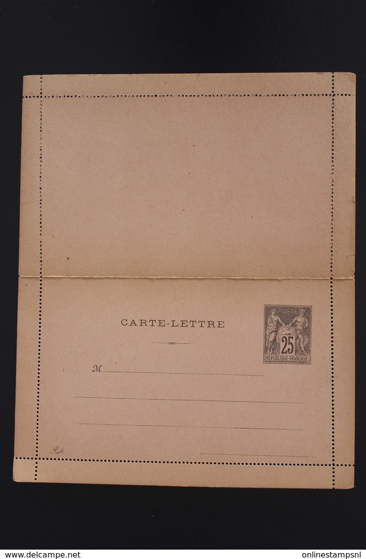 France Carte Lettre K2 Not Used - Letter Cards