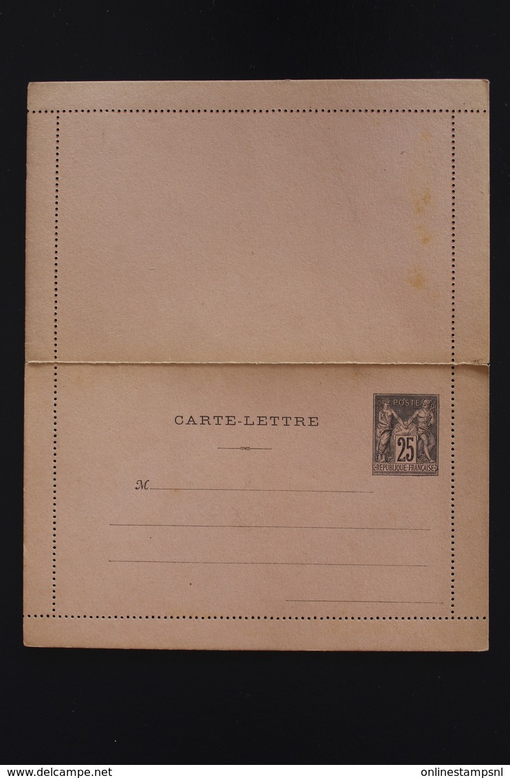 France Carte Lettre K2 Not Used - Cartoline-lettere