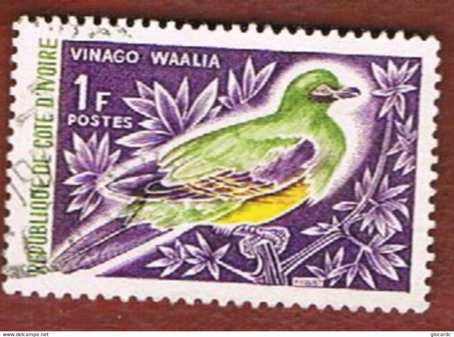 COSTA D'AVORIO (IVORY COAST) - SG 261.263 -   1966  BIRDS       -  USED ° - Costa D'Avorio (1960-...)