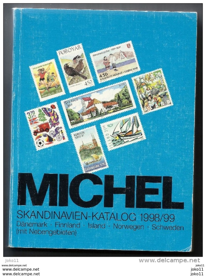 MICHEL Briefmarkenkatalog Skandinavien 1998/99 Gebraucht - Deutschland