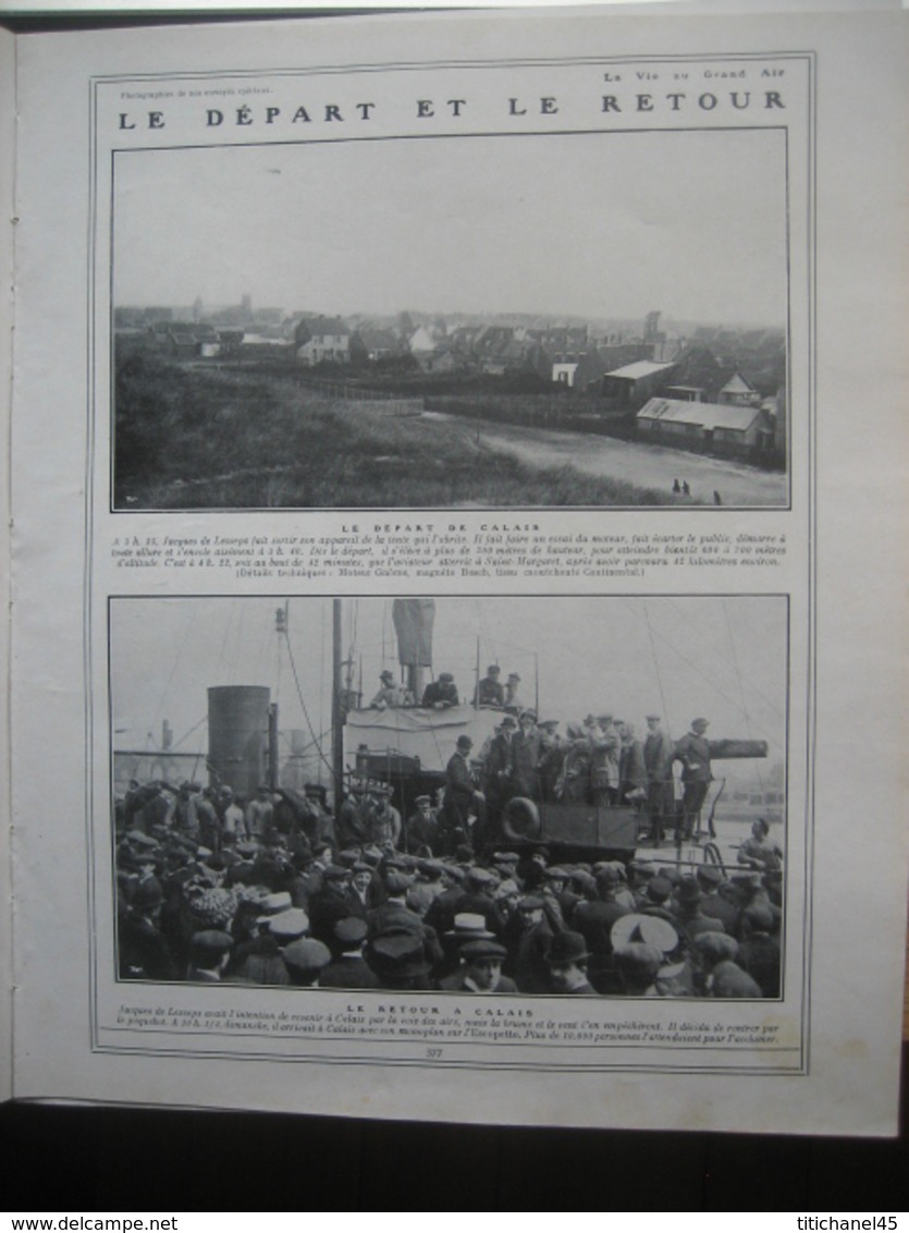 1910 AVIATION : SOMMER (Douzy-Charleville) - J.de LESSEPS (traversée Manche)-TARGA FLORIO : BOILLOT (Coupe voiturettes)