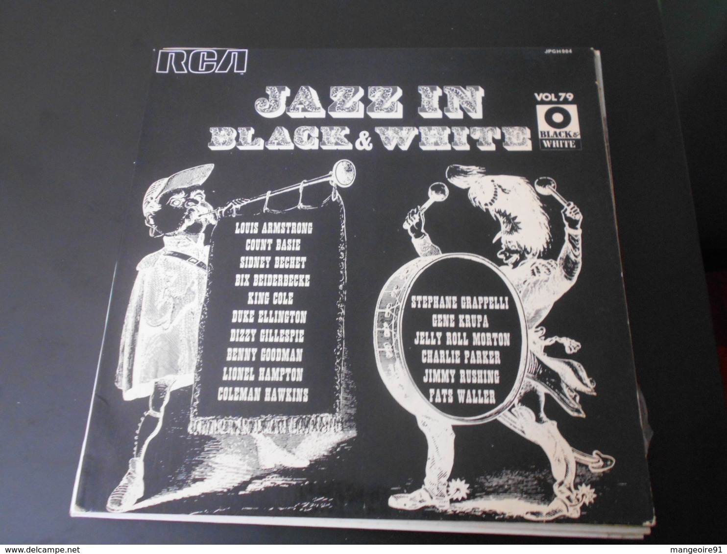 Disque 33 Tours Jazz In Black And White - Volume 79 - 1973 - Country & Folk