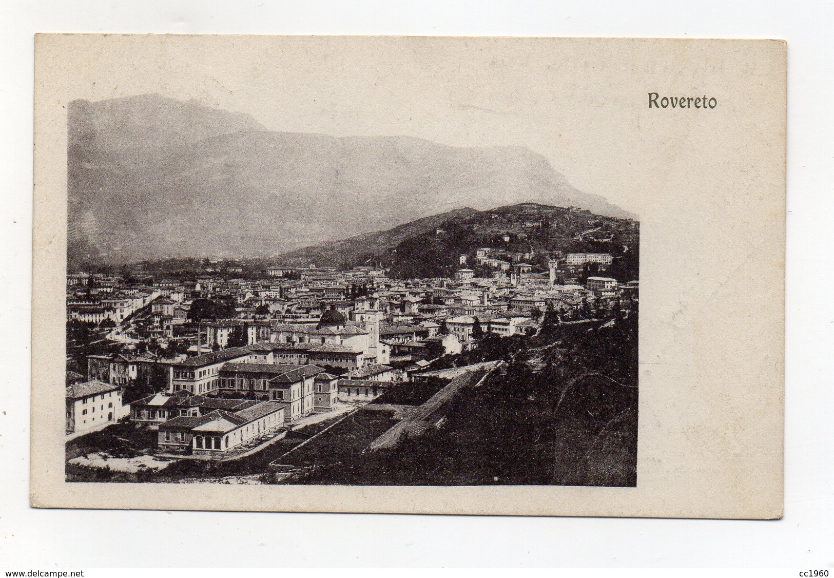 Rovereto (Trento) - Panorama - Viaggiata Nel 1924 - (FDC16476) - Trento