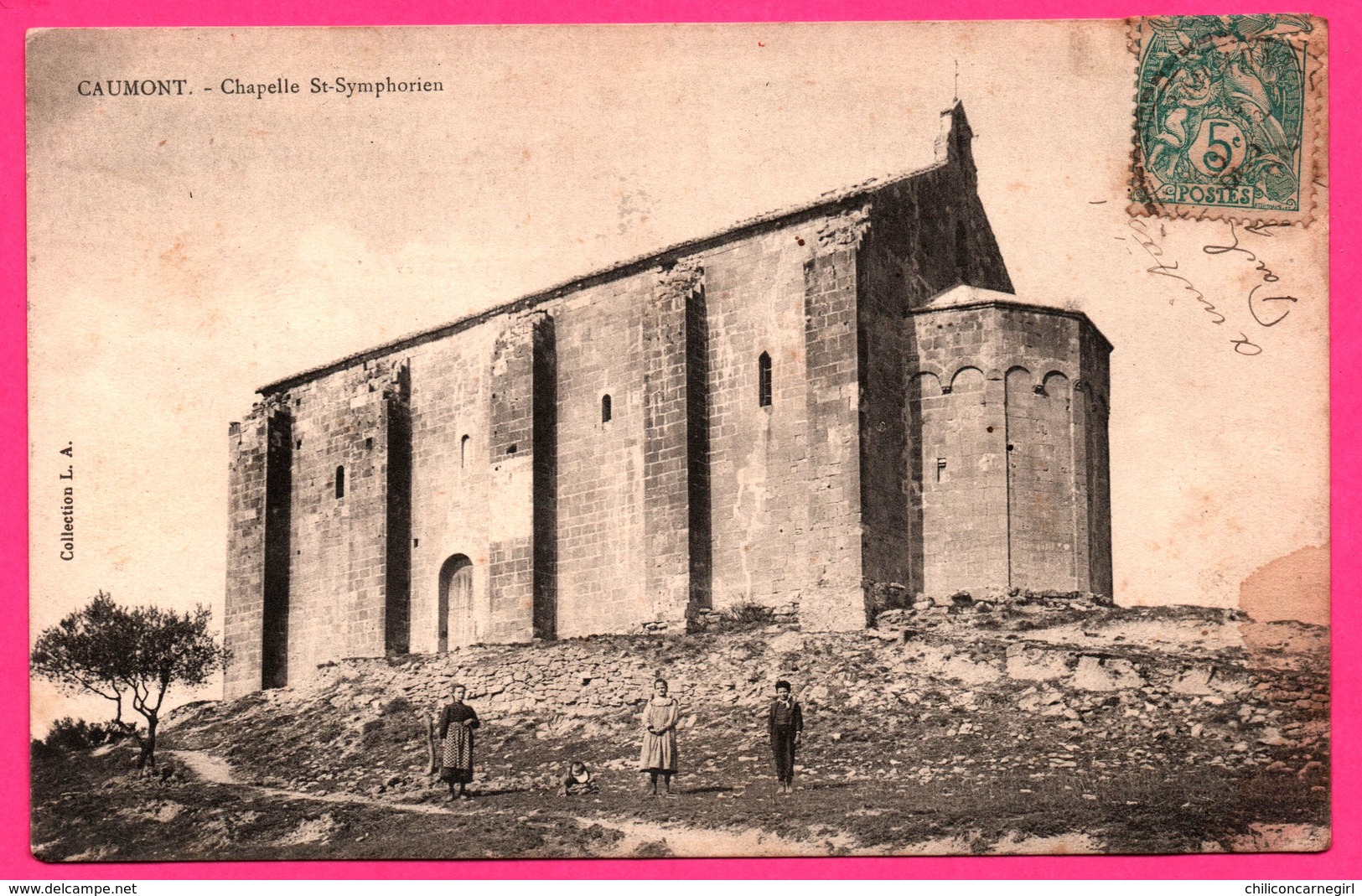 Caumont Sur Durance - Chapelle Saint Symphorien - St - Animée - Collection L.A. - Caumont Sur Durance
