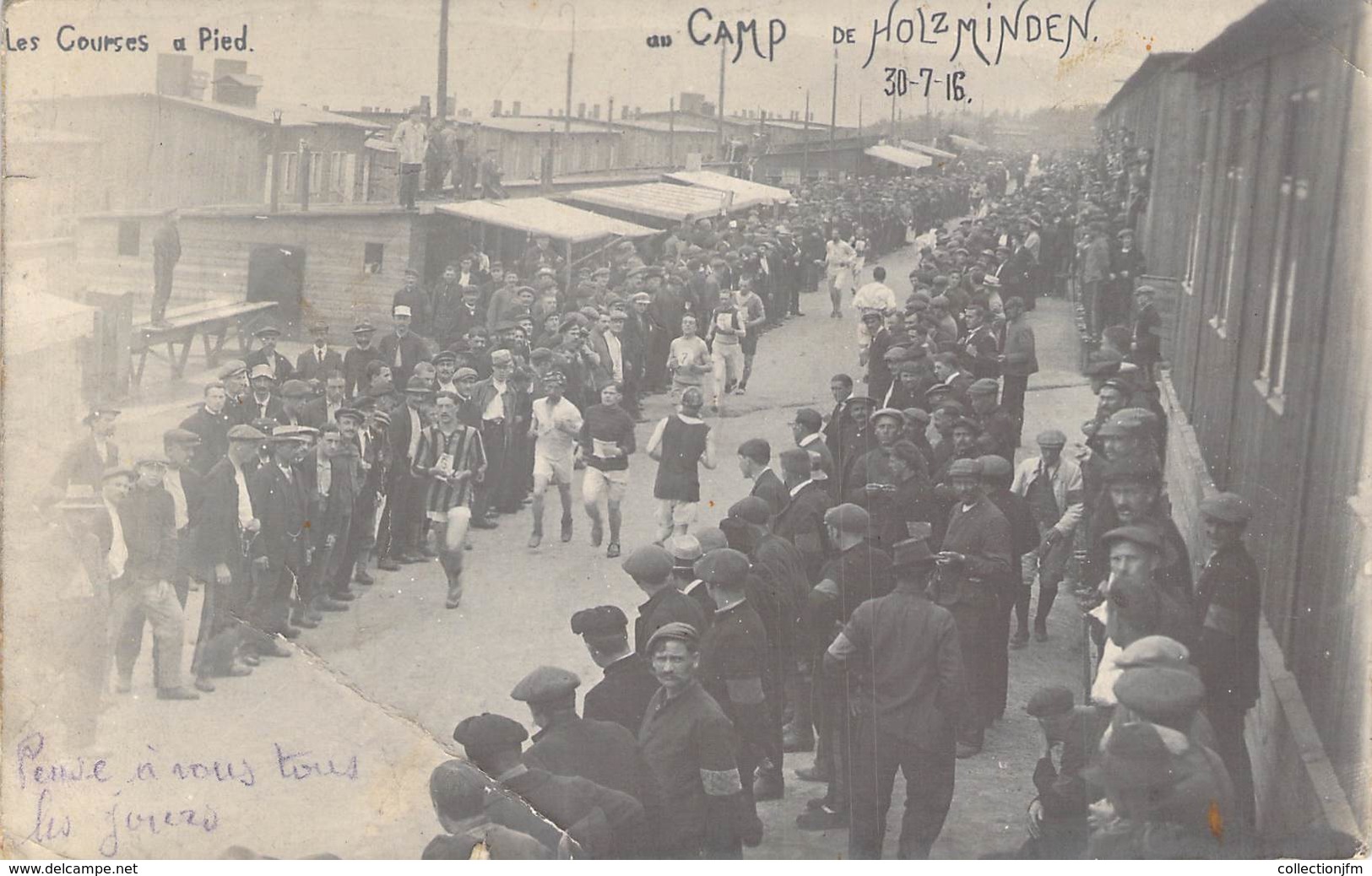 CARTE PHOTO ALLEMAGNE "Camp De Holzminden" - Holzminden