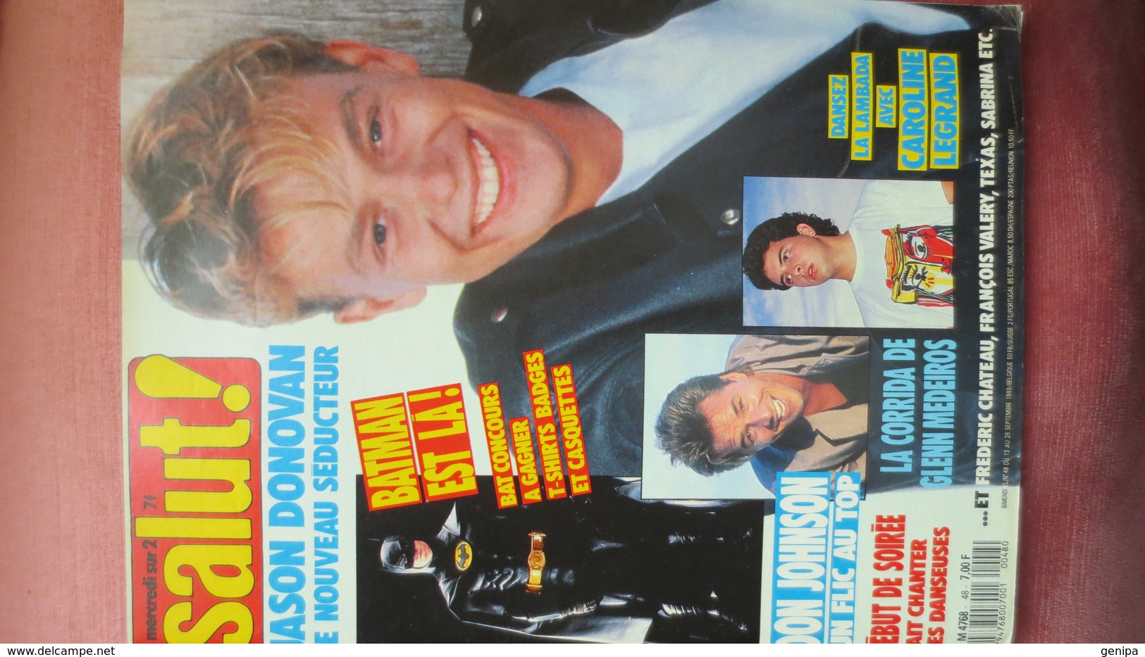 MAGAZINE SALUT N° 48. 1989 (Scan Sommaire) - People