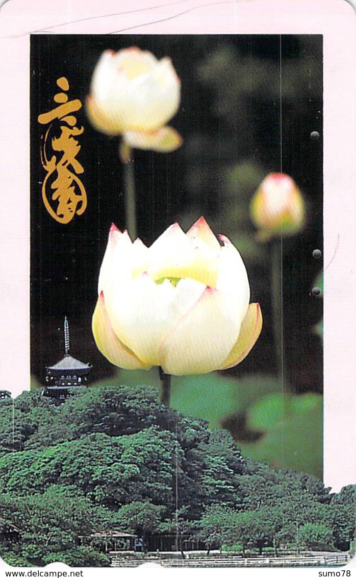 FLEUR - FLOWER - Télécarte Japon - Fleurs