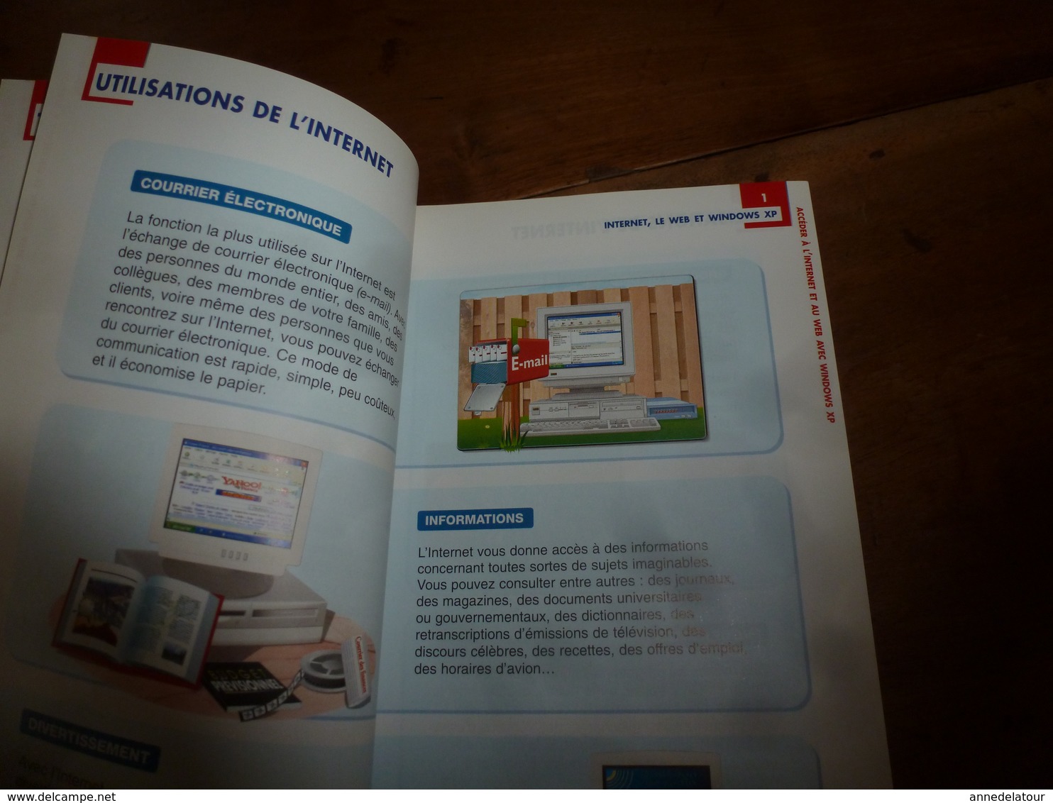 WINDOWS XP Et Internet -  Visuel -    Volume Double - Informatique