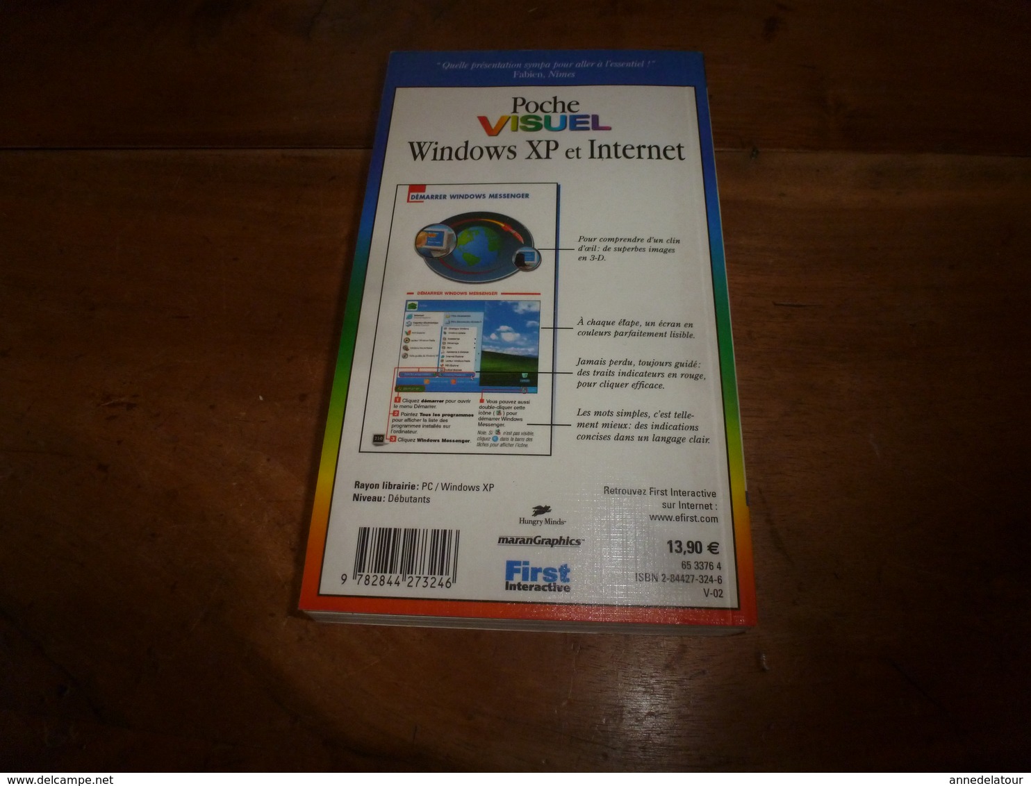 WINDOWS XP et Internet -  Visuel -    Volume double