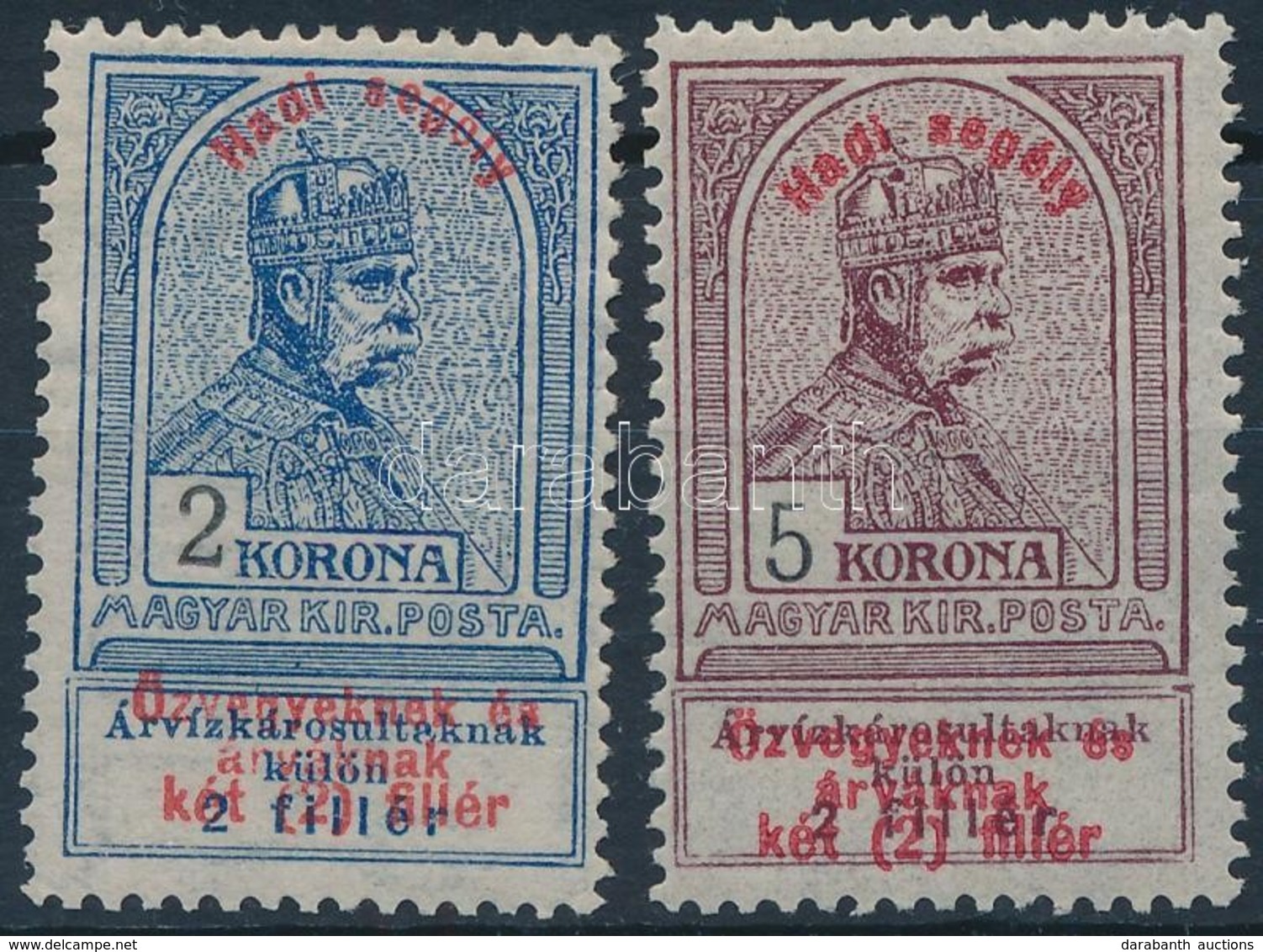 ** 1914 Hadi Segély  2K, 5K  (30.000) - Andere & Zonder Classificatie