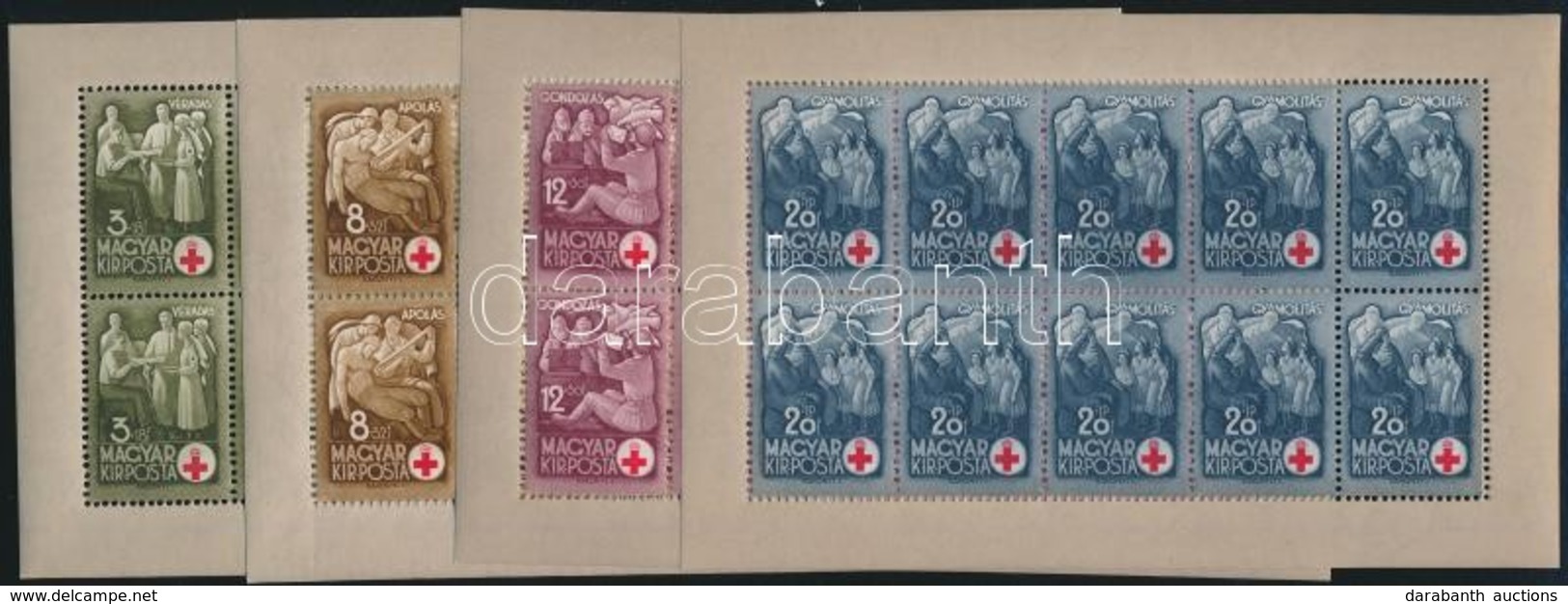 ** 1942 Vöröskereszt I. Kisívsor (20.000) - Autres & Non Classés