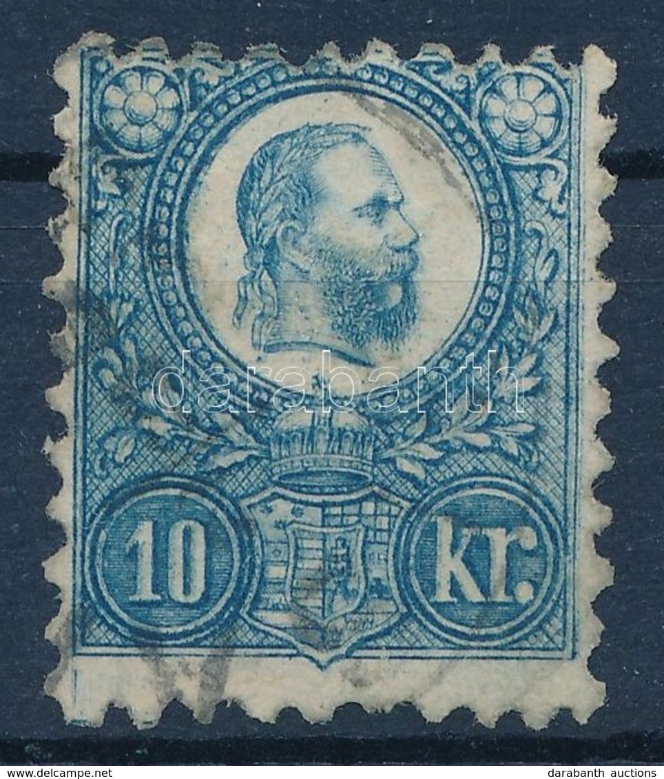 O 1871 Réznyomat 10kr álkettősnyomattal - Andere & Zonder Classificatie