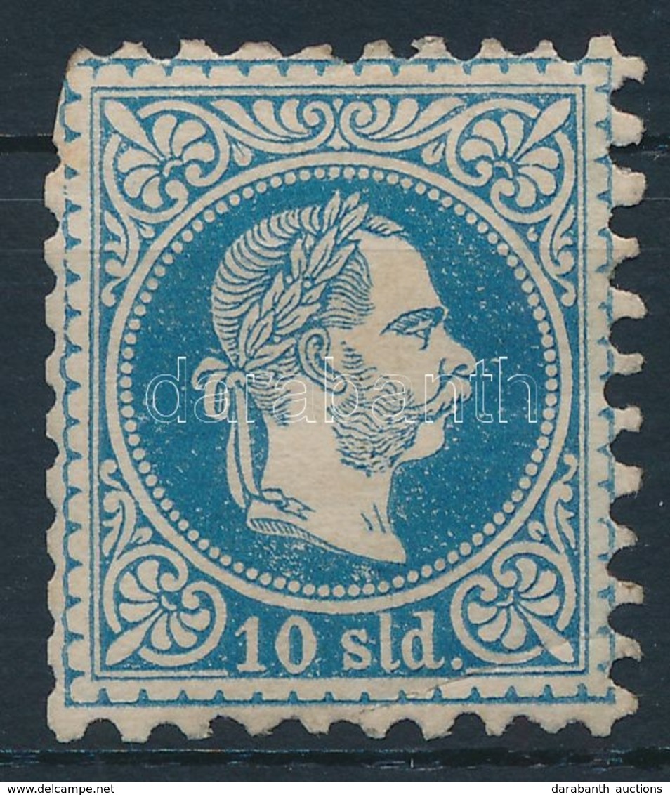 * Magyar Posta Romániában 1867 10sld (sarokfog Hiba) - Sonstige & Ohne Zuordnung