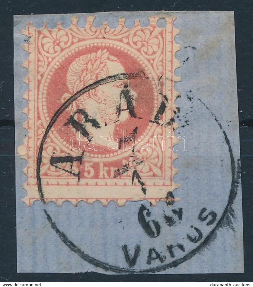 1867 5kr Képbe Fogazott Bélyeg 'ARAD VÁROS' - Other & Unclassified