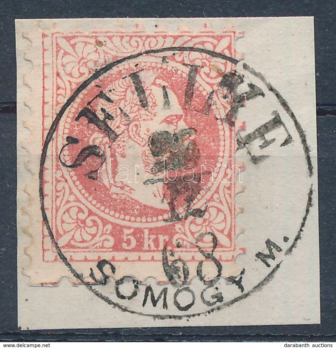 1867 5kr Képbe Fogazva 'SELLYE SOMOGY M.' (Gudlin 350 Pont) - Andere & Zonder Classificatie