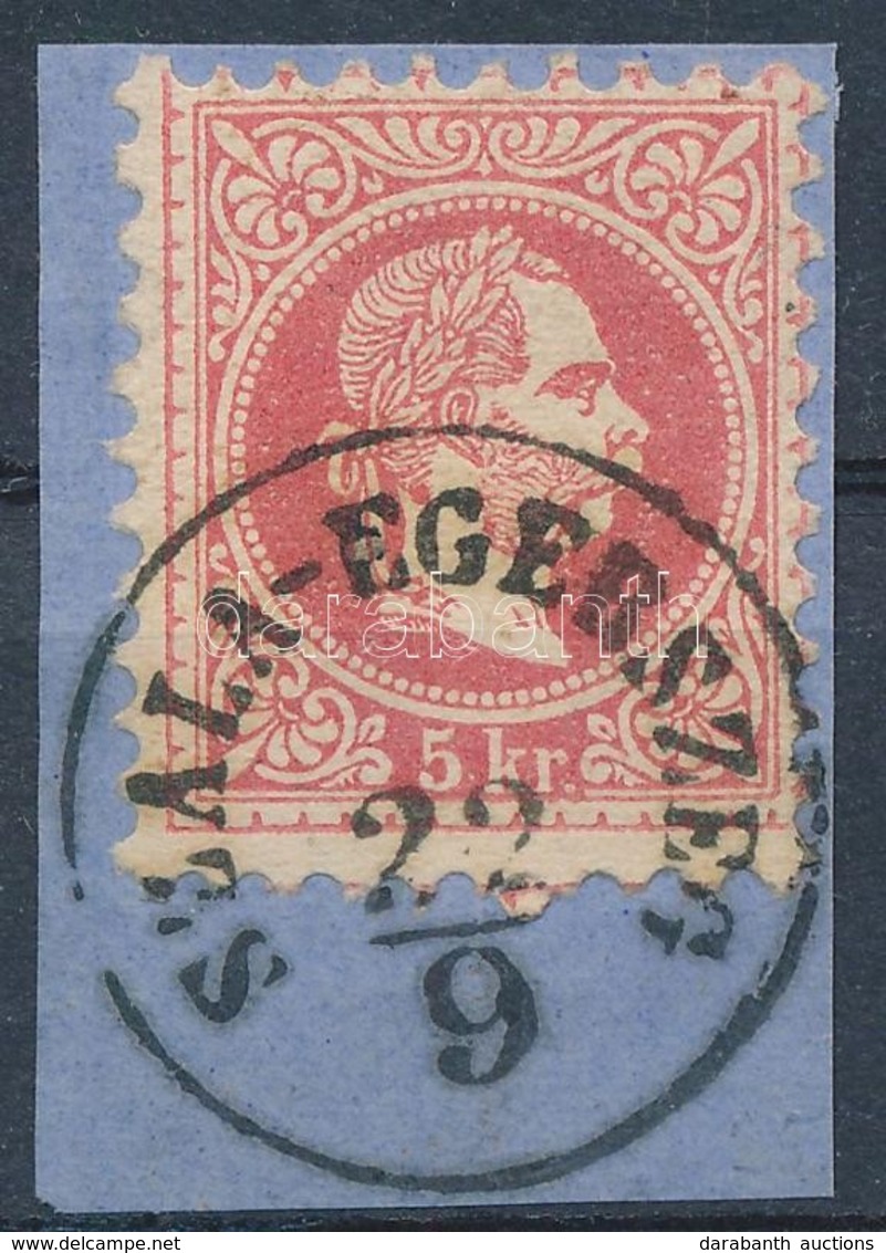 1867 5kr Képbe Fogazva 'SZALA-EGERSZEG' - Andere & Zonder Classificatie