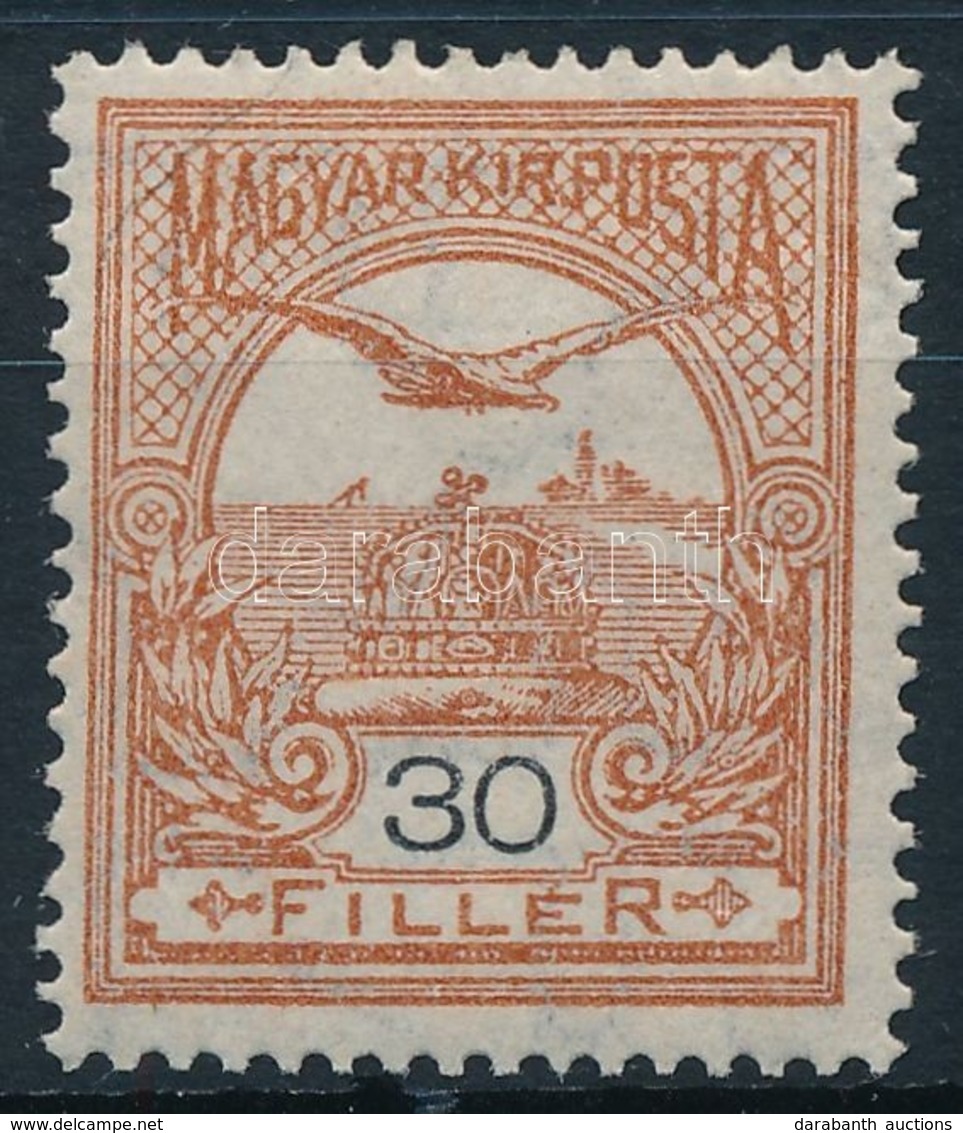 * 1913 Turul 30f Fekvő Vízjellel (13.000) - Other & Unclassified
