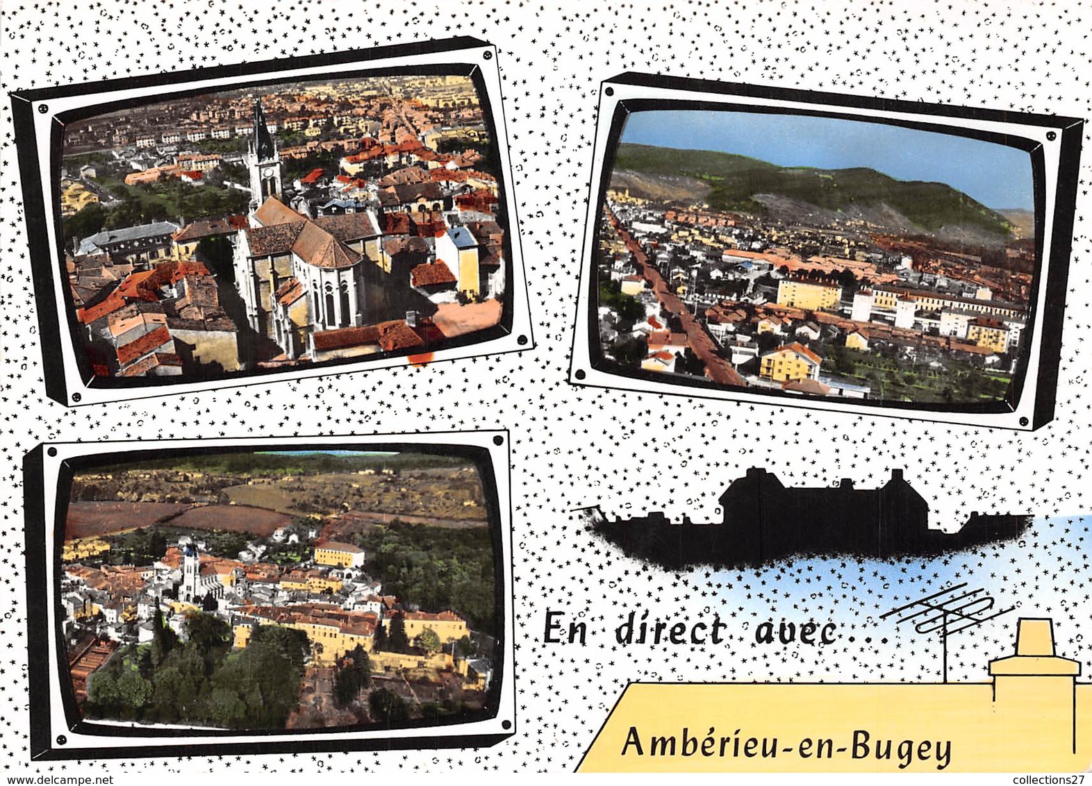 01-AMBERIEU-EN-BUGEY - MULTIVUES - Belley