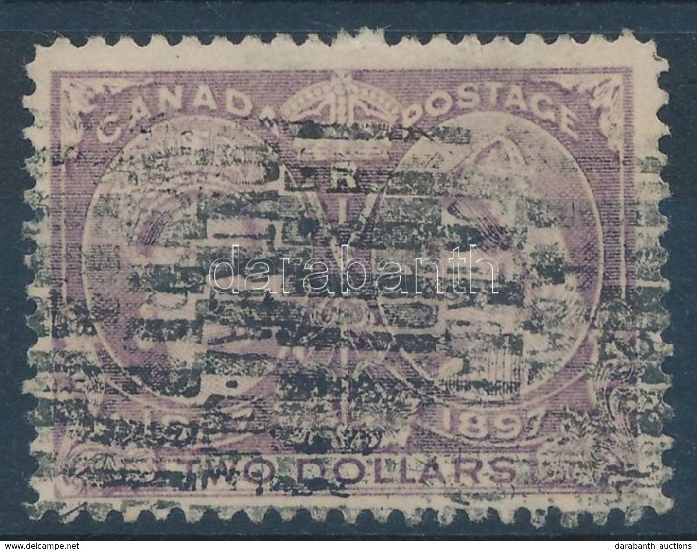 O Kanada 1897 Victoria 2$ Mi 50 (Mi EUR 500.-) - Andere & Zonder Classificatie