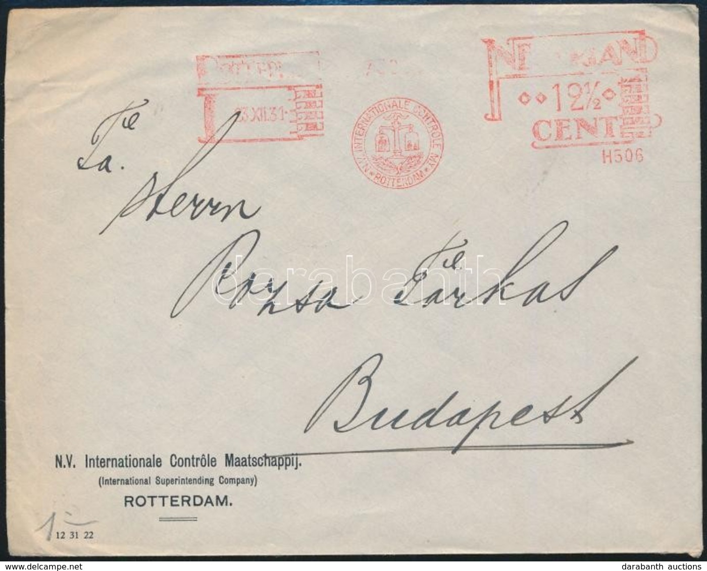 Hollandia 1931 - Andere & Zonder Classificatie