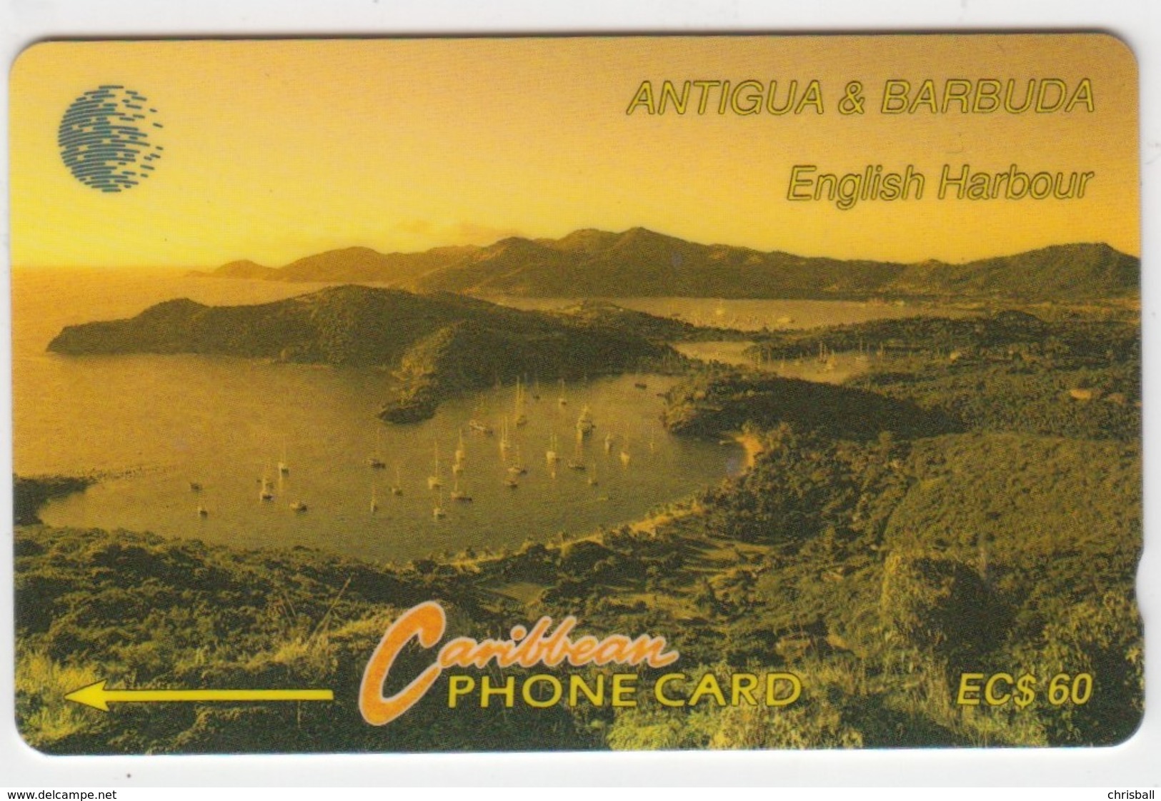 Antigua & Barbuda GPT Phonecard (Fine Used) Code 9CATA - Antigua En Barbuda