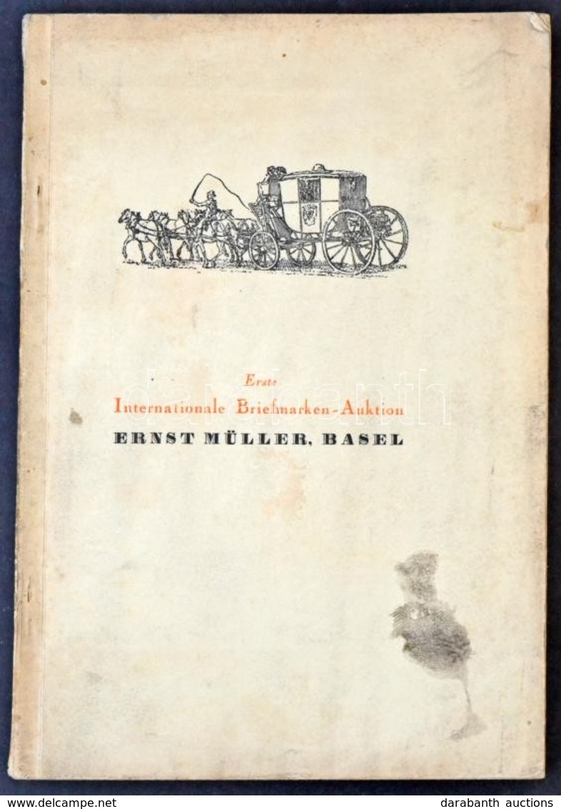 Ernst Müller - Basel, Régi árverési Katalógus - Andere & Zonder Classificatie