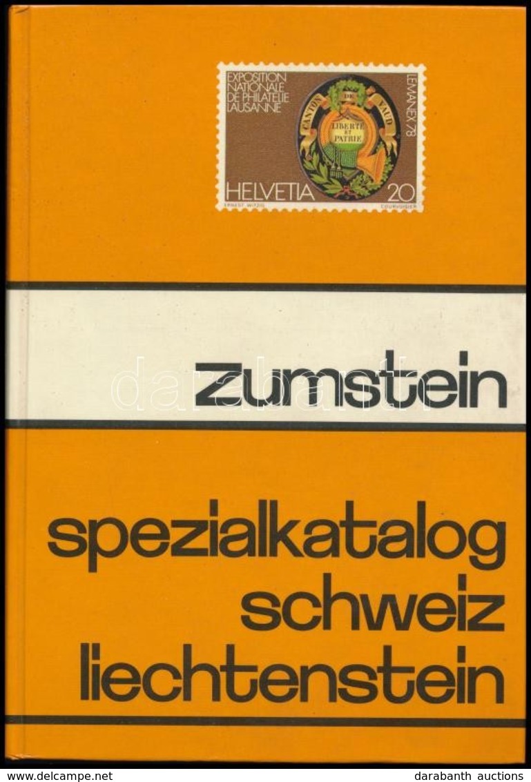 Zumstein Spezialkatalog Schweiz Liechtenstein 1978 + Sobetzky: Österreich Flugpostkatalog Wien 1938 - Autres & Non Classés