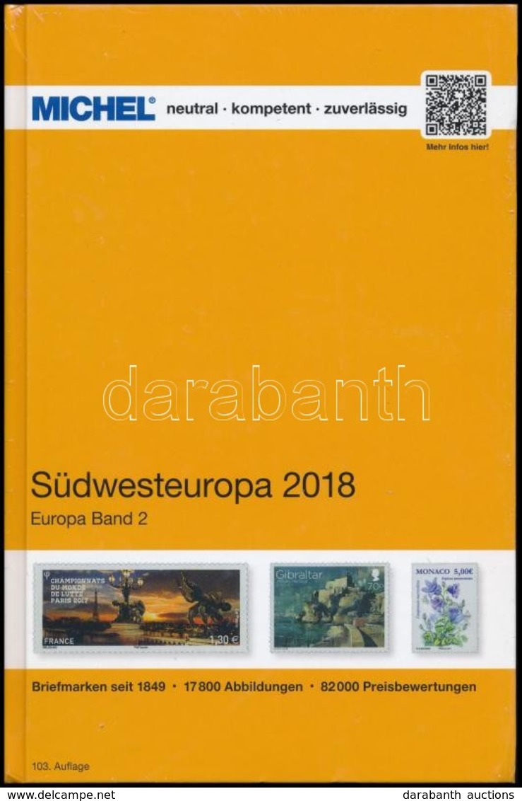 Michel Délnyugat Európa Katalógus 2018 Eredeti Csomagolásban - Andere & Zonder Classificatie