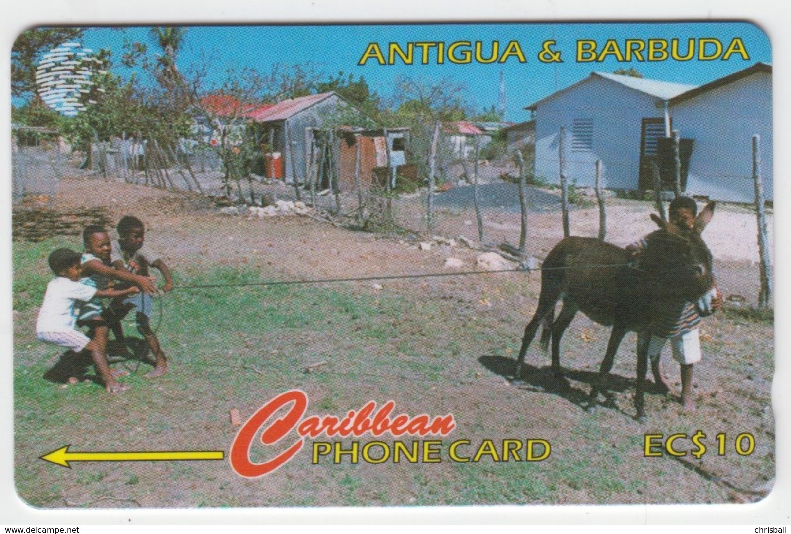 Antigua & Barbuda GPT Phonecard (Fine Used) Code 17CATA - Antigua En Barbuda