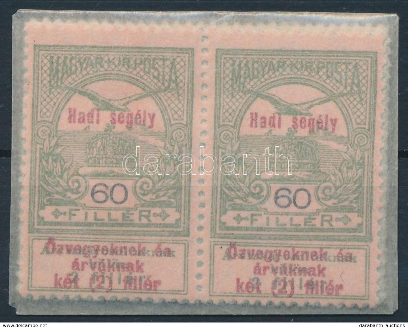 ** 1914 Hadi Segély 1f-60f 14 Pár (8.000) - Altri & Non Classificati