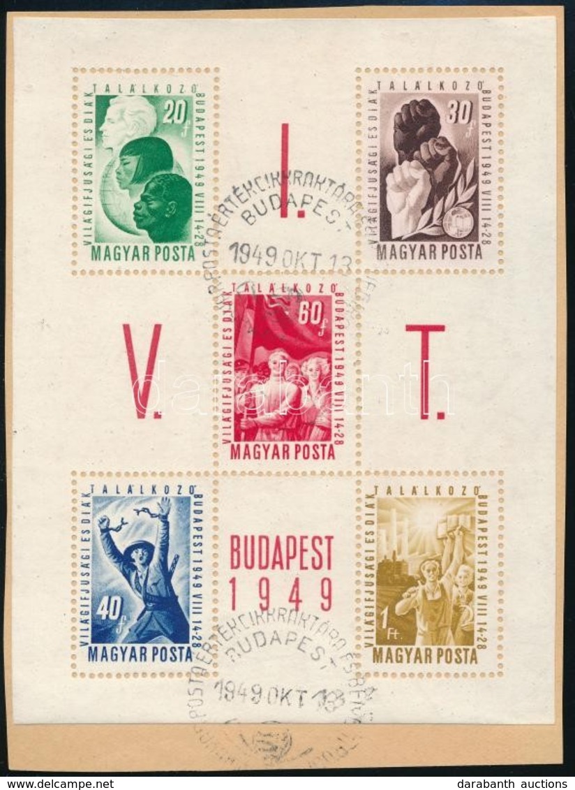 1949 VIT Blokk (7.000) - Andere & Zonder Classificatie