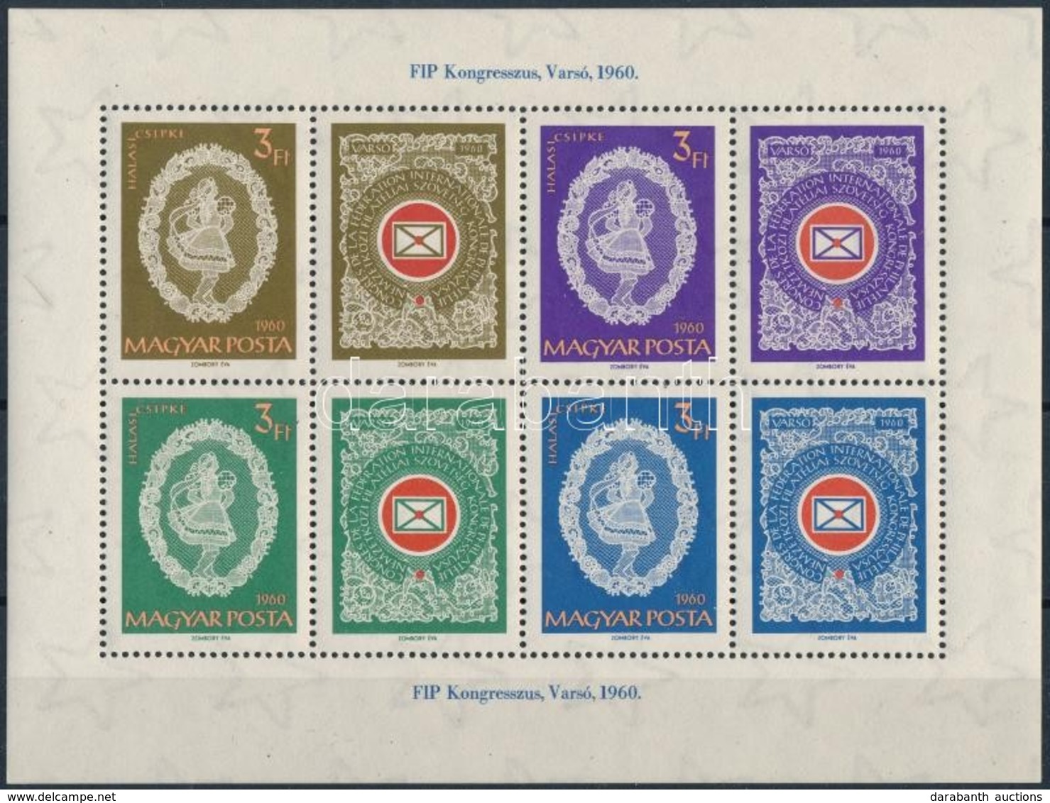 ** 1960 FIP Blokk - Andere & Zonder Classificatie